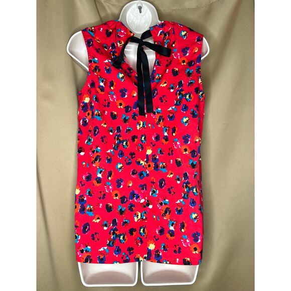 Jason Wu Red Leopard Print Tank Top 2 - Picture 8 of 12